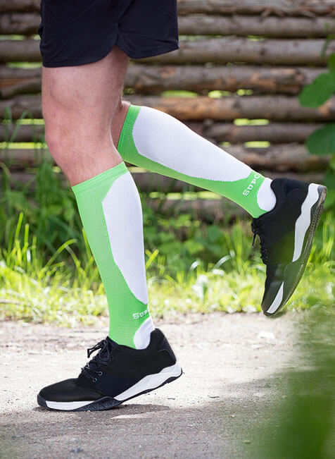 Custom compression nylon 20-30 mmhg sport socks custom stocking medical mens custom socks compression socks